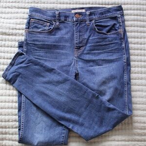 Dark Wash High Riser Skinny Jeans